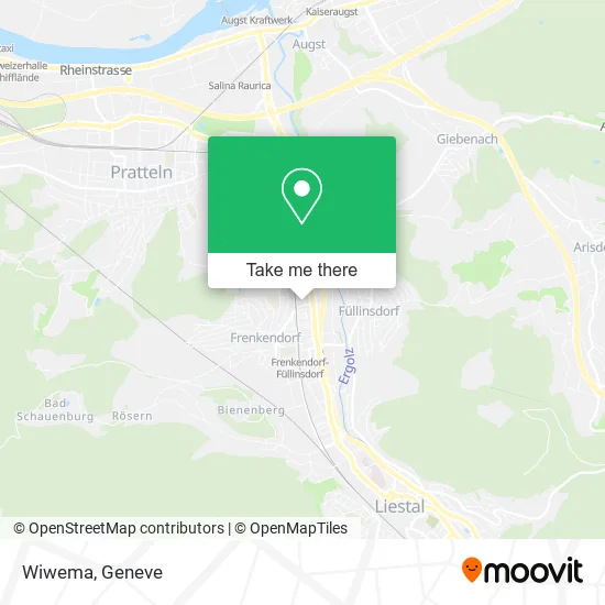 Wiwema map