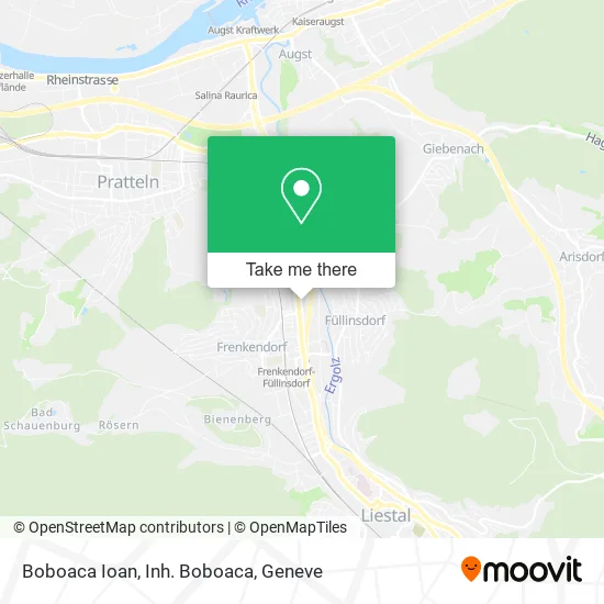 Boboaca Ioan, Inh. Boboaca map