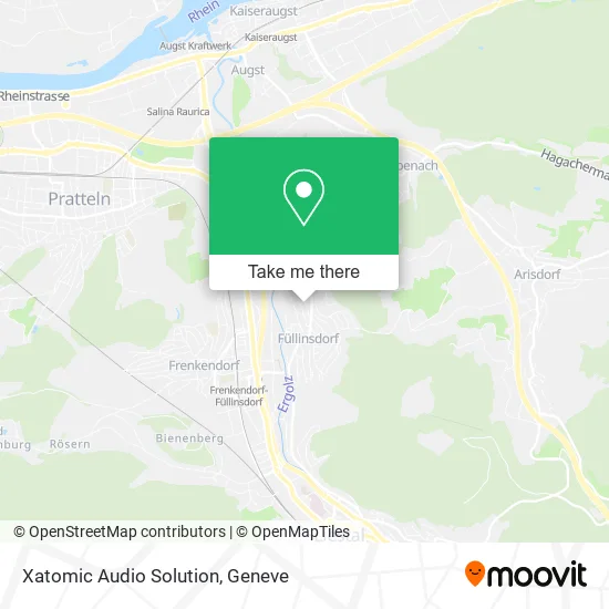 Xatomic Audio Solution map