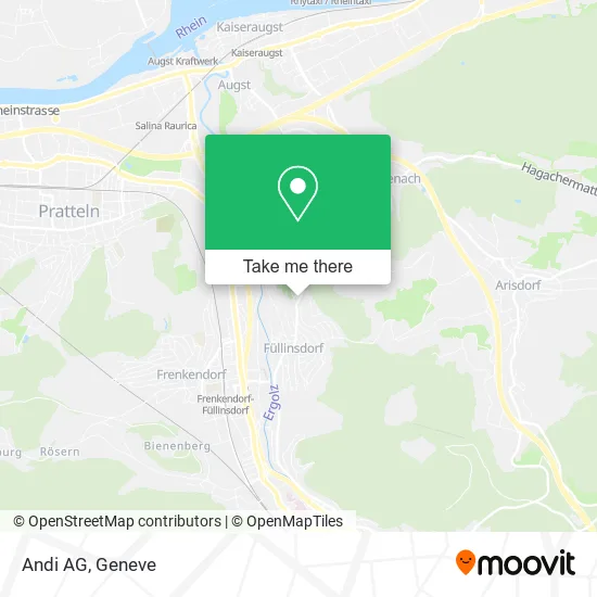 Andi AG map