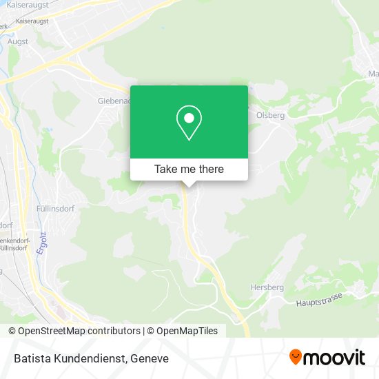 Batista Kundendienst map