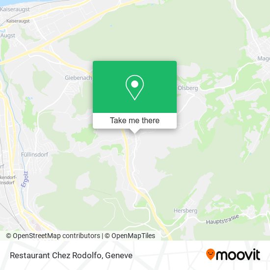 Restaurant Chez Rodolfo map