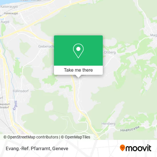 Evang.-Ref. Pfarramt map