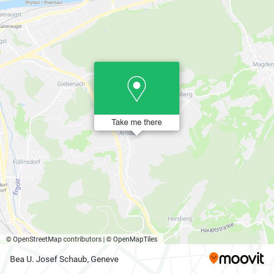 Bea U. Josef Schaub map