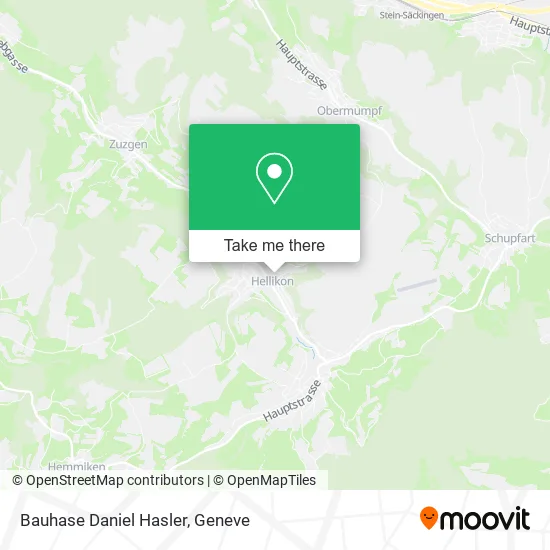 Bauhase Daniel Hasler map