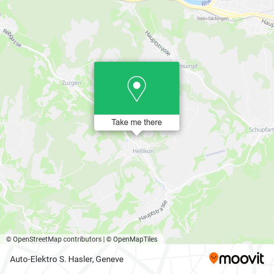 Auto-Elektro S. Hasler map