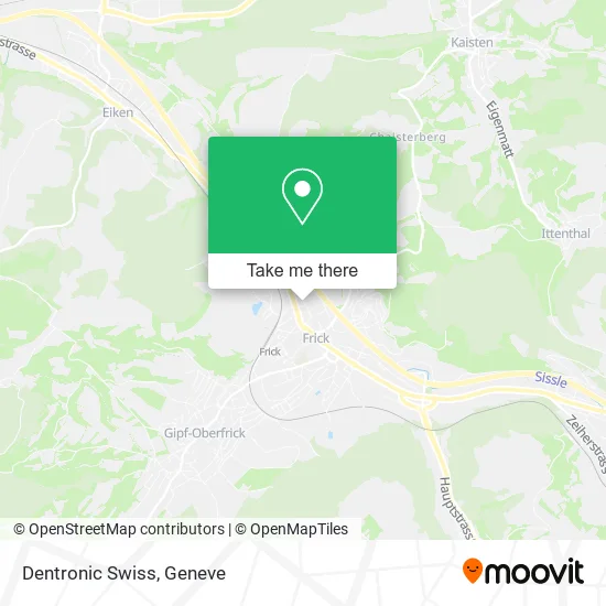 Dentronic Swiss map