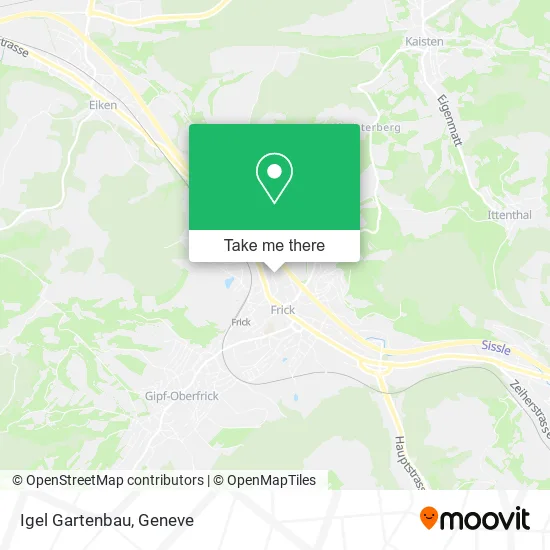 Igel Gartenbau map
