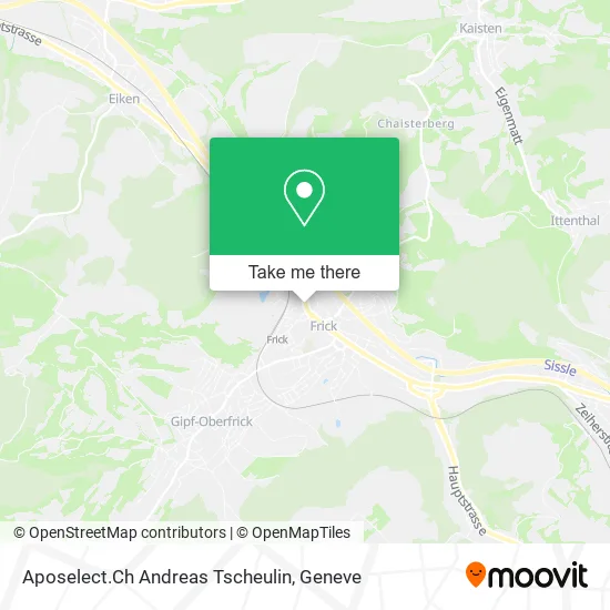 Aposelect.Ch Andreas Tscheulin map