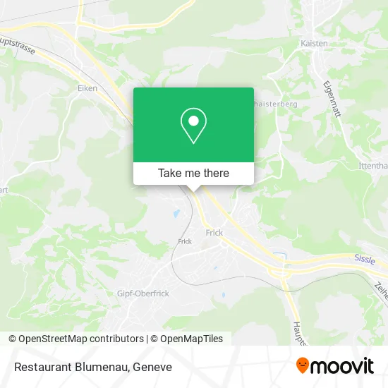 Restaurant Blumenau map