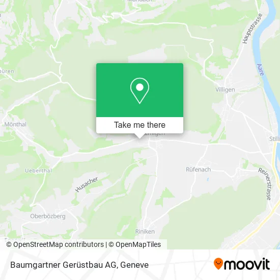 Baumgartner Gerüstbau AG map