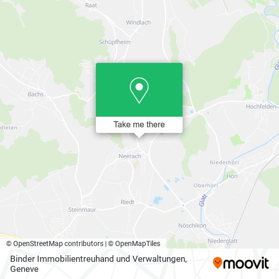 Binder Immobilientreuhand und Verwaltungen map