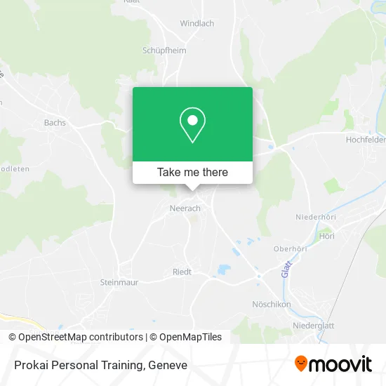 Prokai Personal Training map