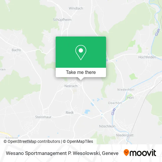 Wesano Sportmanagement P. Wesolowski map
