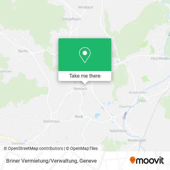 Briner Vermietung/Verwaltung map