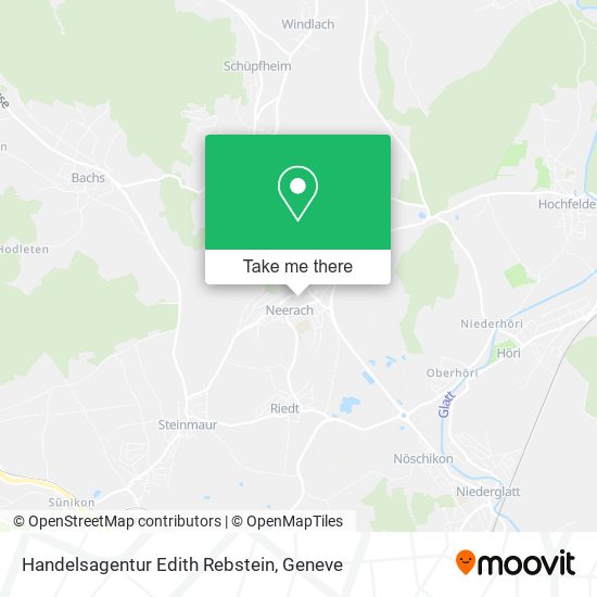 Handelsagentur Edith Rebstein map