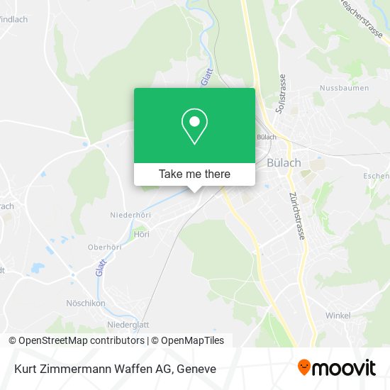 Kurt Zimmermann Waffen AG map