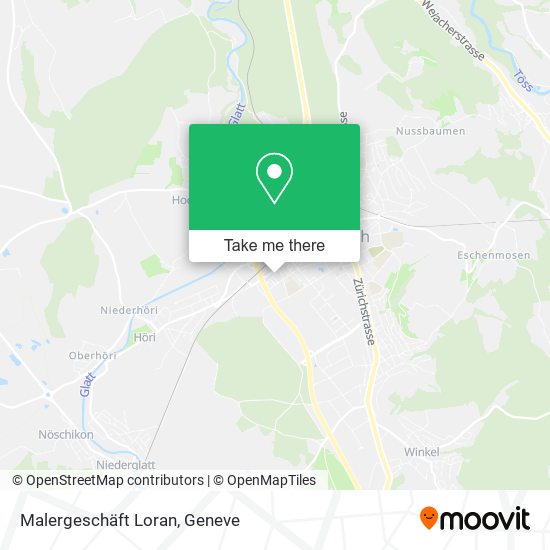 Malergeschäft Loran map