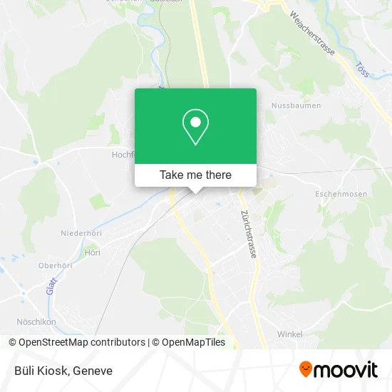 Büli Kiosk map