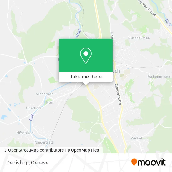Debishop map