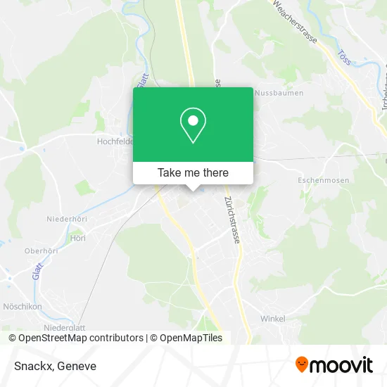 Snackx map