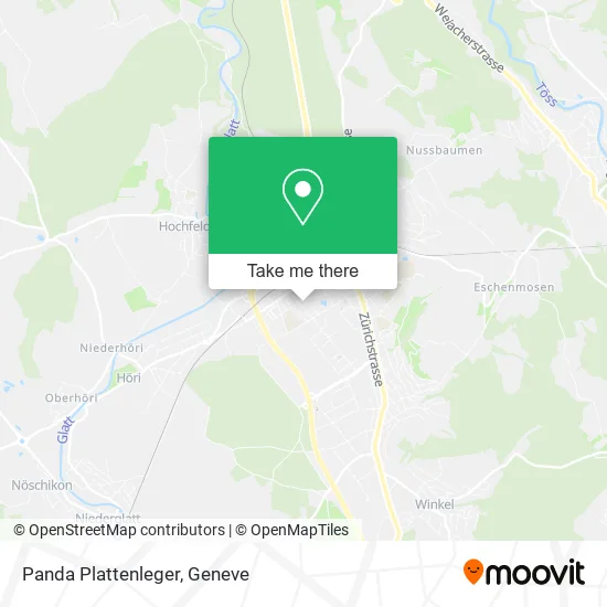 Panda Plattenleger map