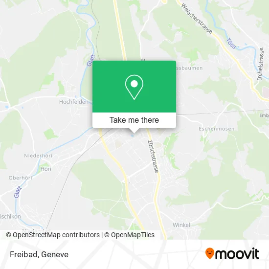 Freibad map
