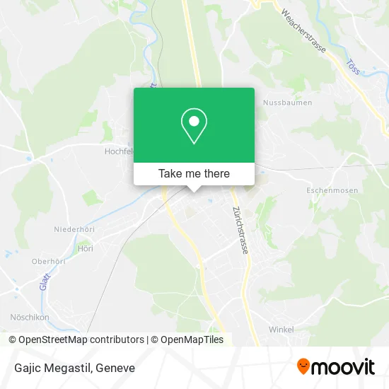 Gajic Megastil map