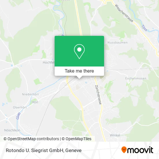 Rotondo U. Siegrist GmbH map