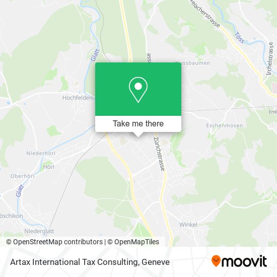 Artax International Tax Consulting map