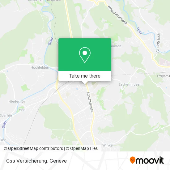 Css Versicherung map