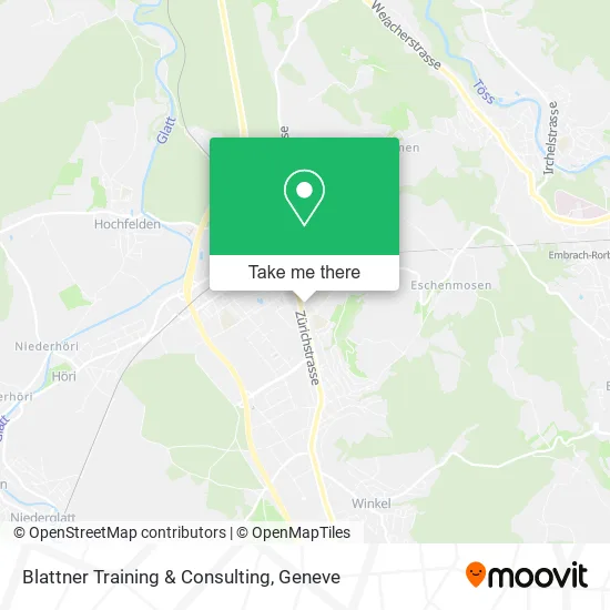 Blattner Training & Consulting map