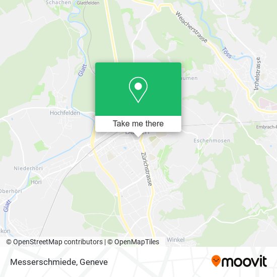 Messerschmiede map