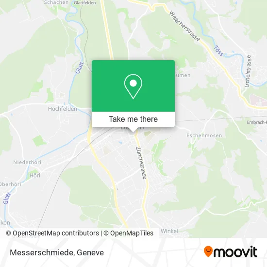 Messerschmiede map
