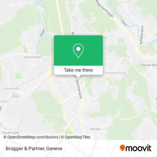 Brügger & Partner map