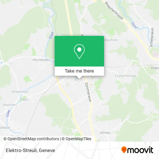 Elektro-Streuli map
