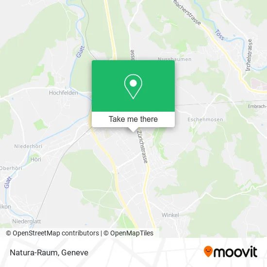 Natura-Raum map
