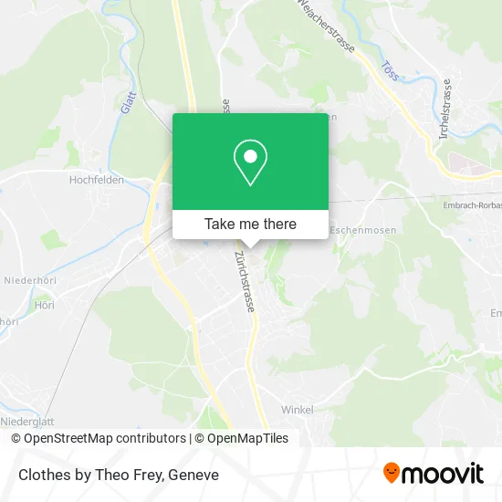 Clothes by Theo Frey map