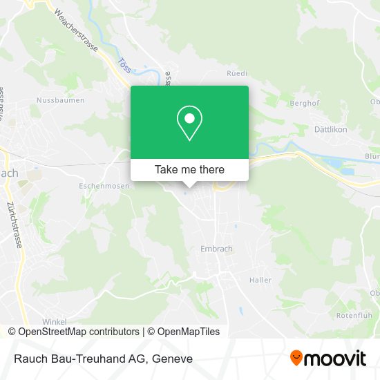 Rauch Bau-Treuhand AG map