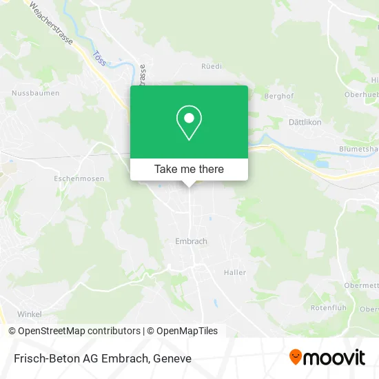 Frisch-Beton AG Embrach map