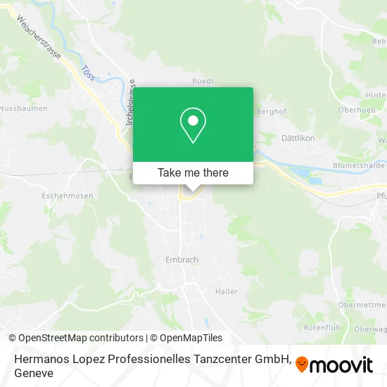 Hermanos Lopez Professionelles Tanzcenter GmbH map