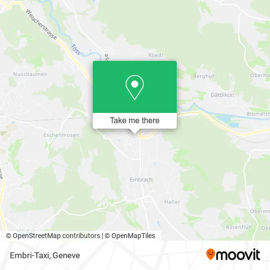 Embri-Taxi map
