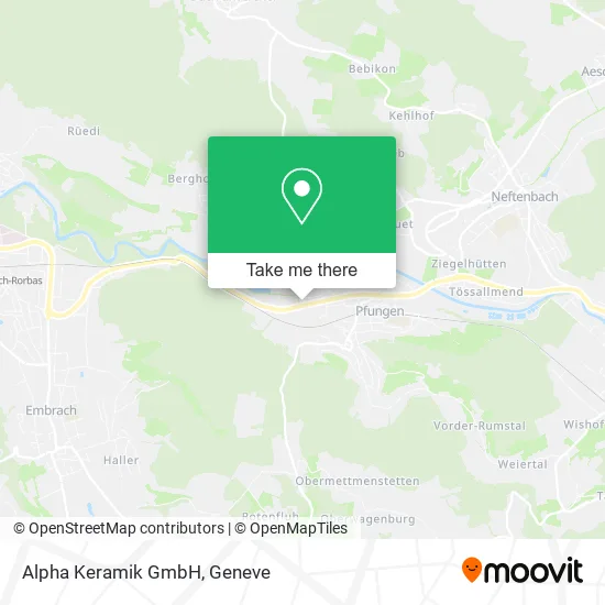 Alpha Keramik GmbH map