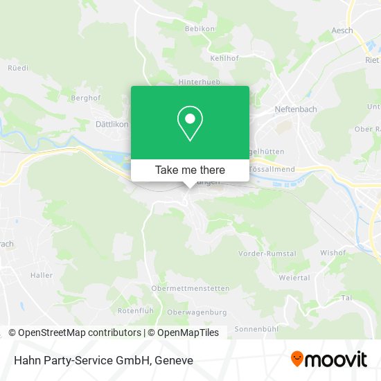 Hahn Party-Service GmbH map