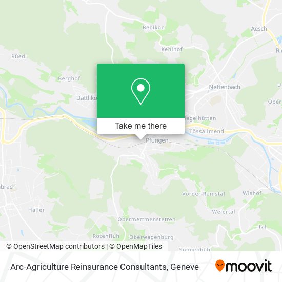 Arc-Agriculture Reinsurance Consultants map