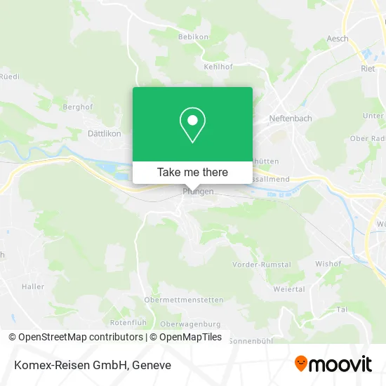 Komex-Reisen GmbH map