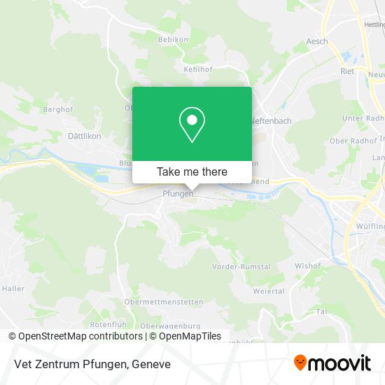 Vet Zentrum Pfungen map