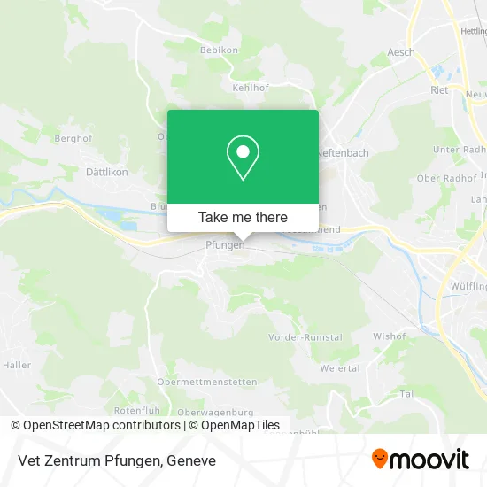 Vet Zentrum Pfungen map