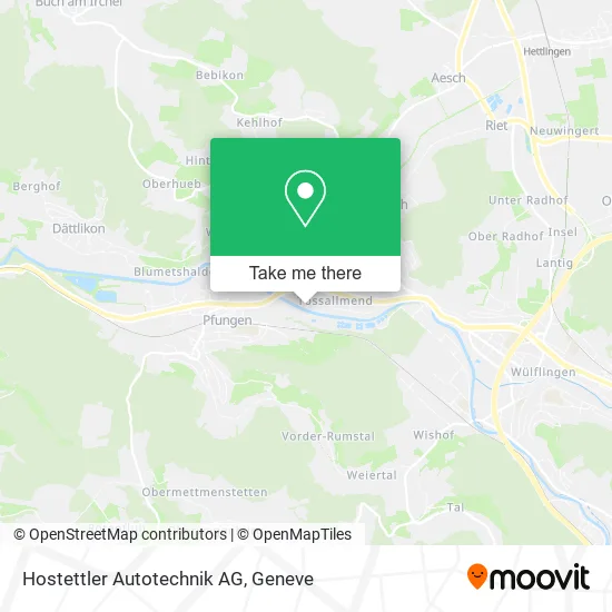 Hostettler Autotechnik AG map