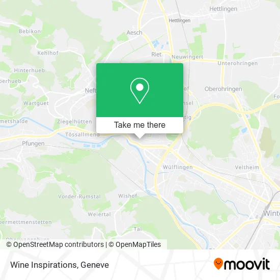 Wine Inspirations map